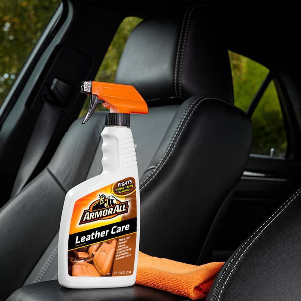 slide 6 of 6, Armor All Leather Care Automotive Protector, 16 oz