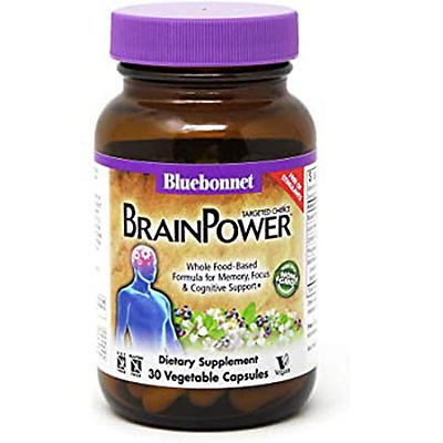 slide 1 of 1, Bluebonnet Nutrition Targeted Choice Brain Power Capsules, 30 ct