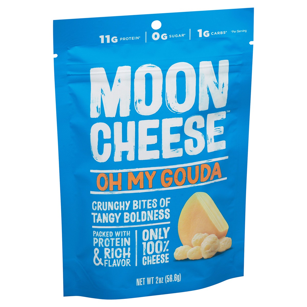 slide 2 of 9, Moon Cheese Oh My Gouda Cheese Bites 2 oz, 2 oz