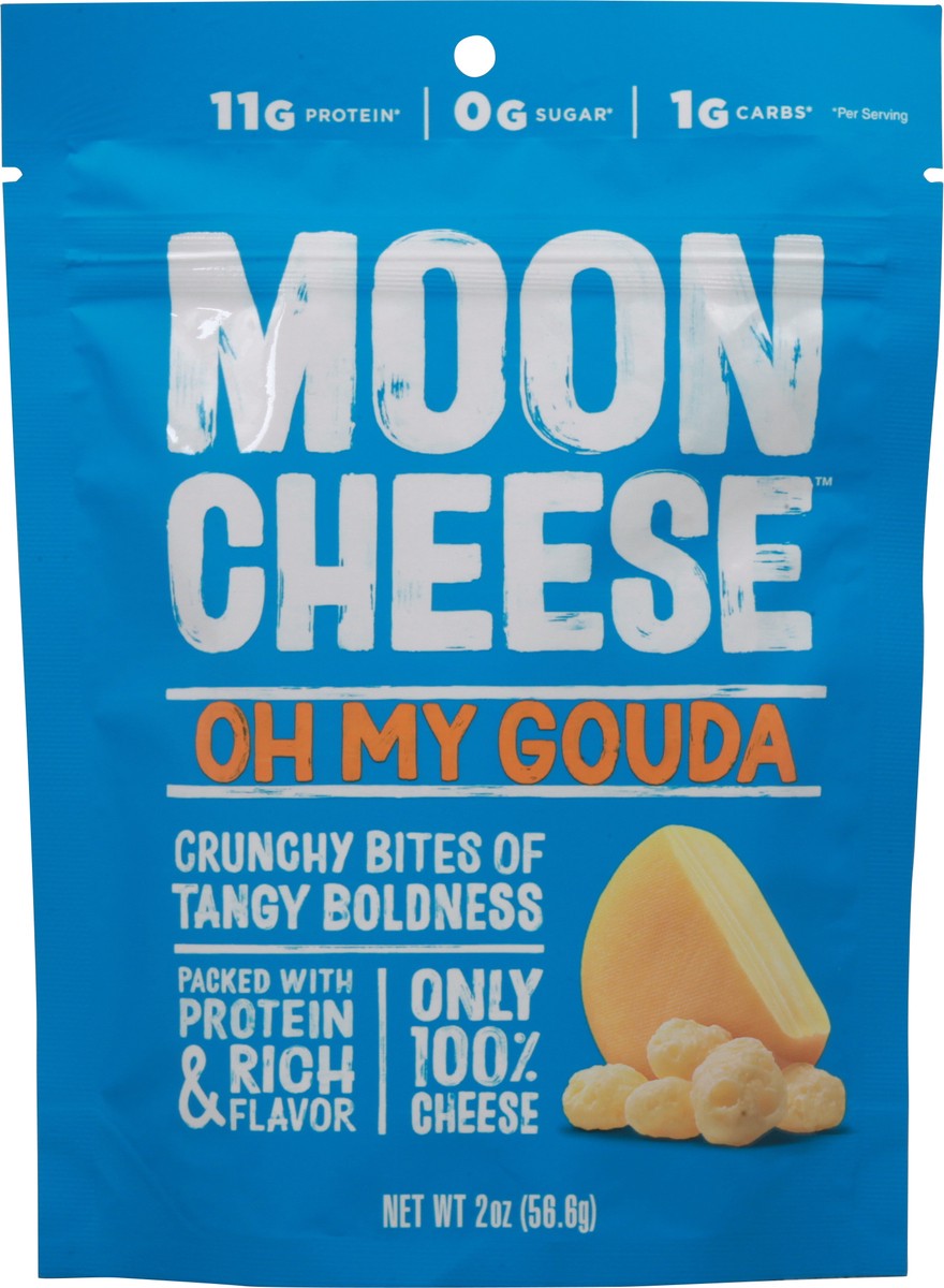 slide 4 of 9, Moon Cheese Oh My Gouda Cheese Bites 2 oz, 2 oz