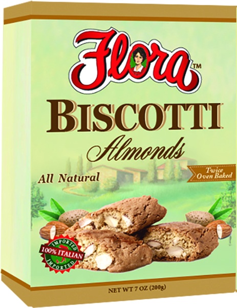 slide 1 of 1, Flora Almond Biscotti, 7 oz