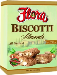 Flora Almond Biscotti - 7 oz
