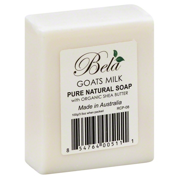 slide 1 of 1, Bela Soap Creamy Goats Milk, 3.5 oz