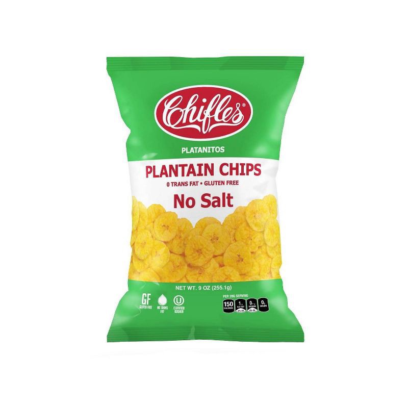 slide 1 of 4, NON BRAND Chifle's Platanitos (Plantain Chips) No Salt, 9 oz