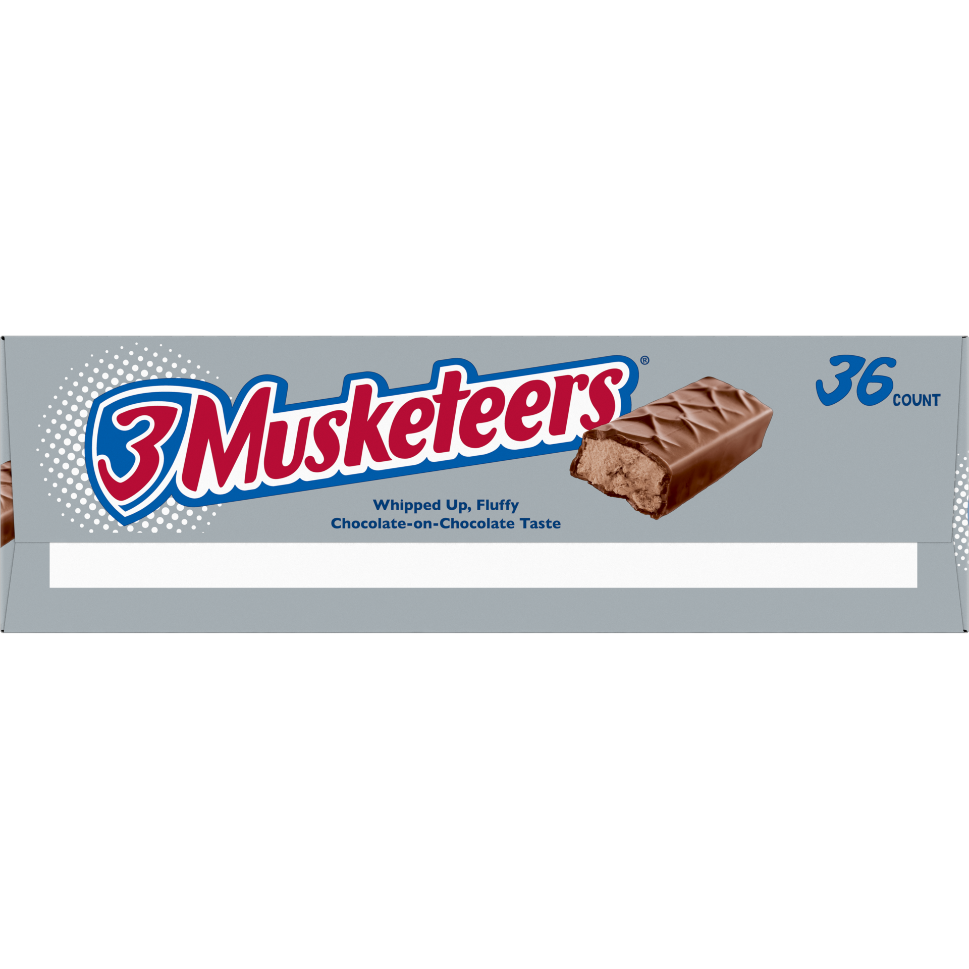 slide 4 of 5, 3 MUSKETEERS Chocolate Candy Bars, Full Size, 36 ct; 1.92 oz