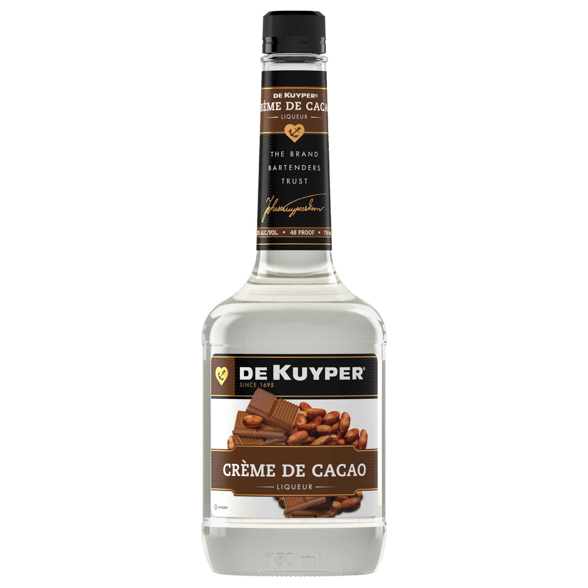 slide 2 of 2, DeKuyper Crème De Cocoa White Liqueur 750 ml, 750 ml