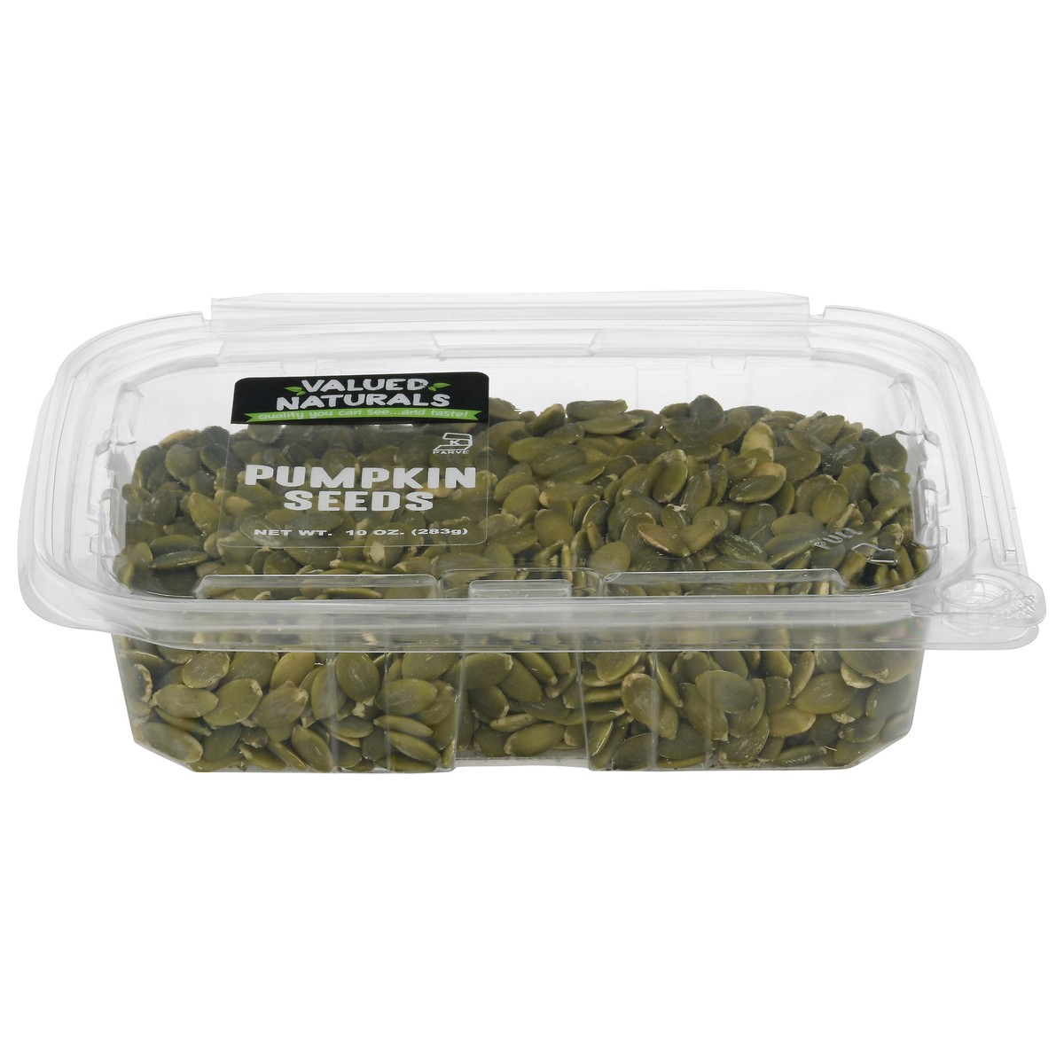 slide 1 of 9, Valued Naturals Pumpkin Seeds 10 oz, 10 oz