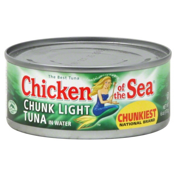 slide 1 of 1, Chicken of the Sea Chunk Light Tuna In Water, 1 ct