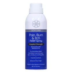 DCH Labs Pain, Burn & Itch Relief Spray - Hospital Strength