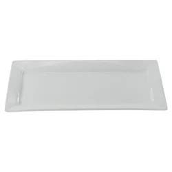 Dash of That BIA Cordon Bleu Rectangular White Serving Platter 18 x 11 inches