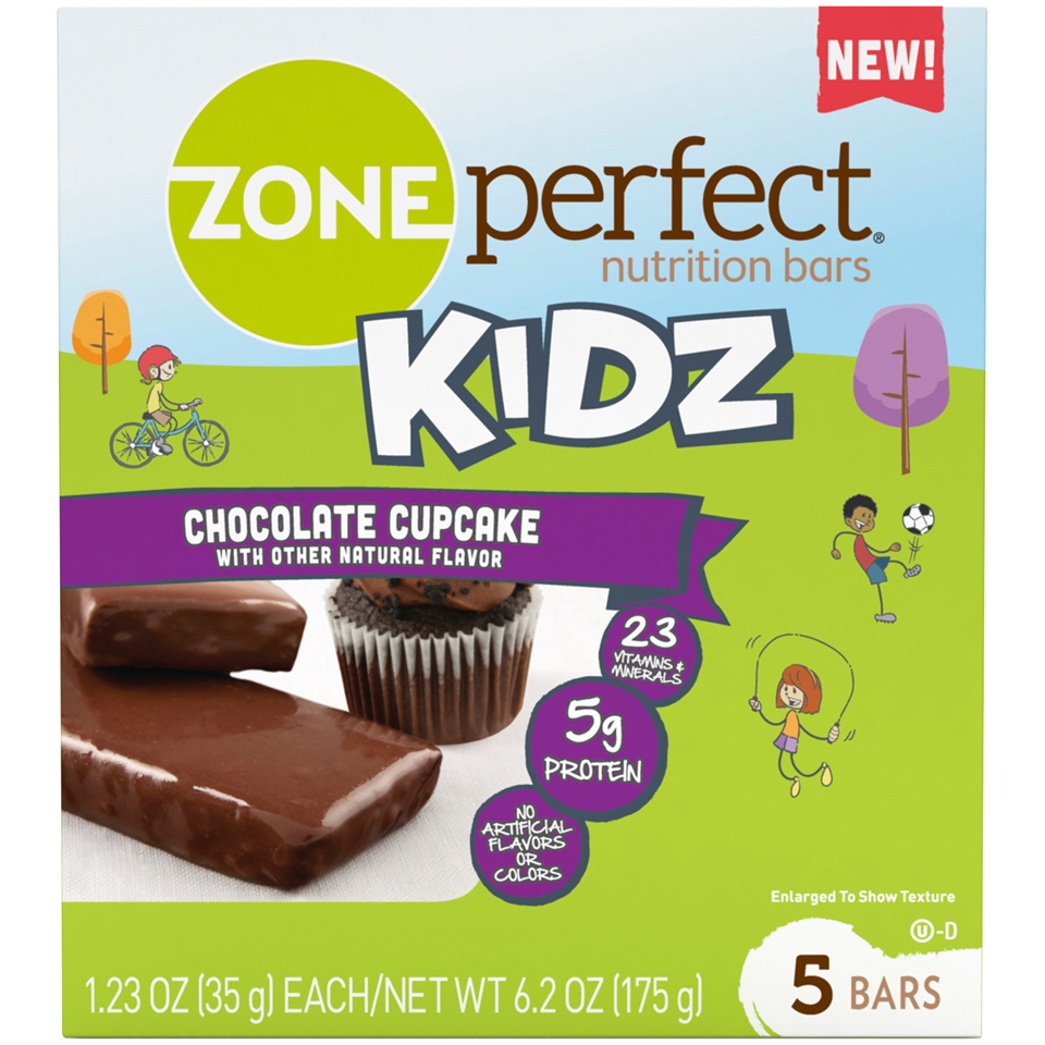 slide 1 of 1, Zone Perfect Nutrition Bars 5 ea, 5 ct; 1.23 oz