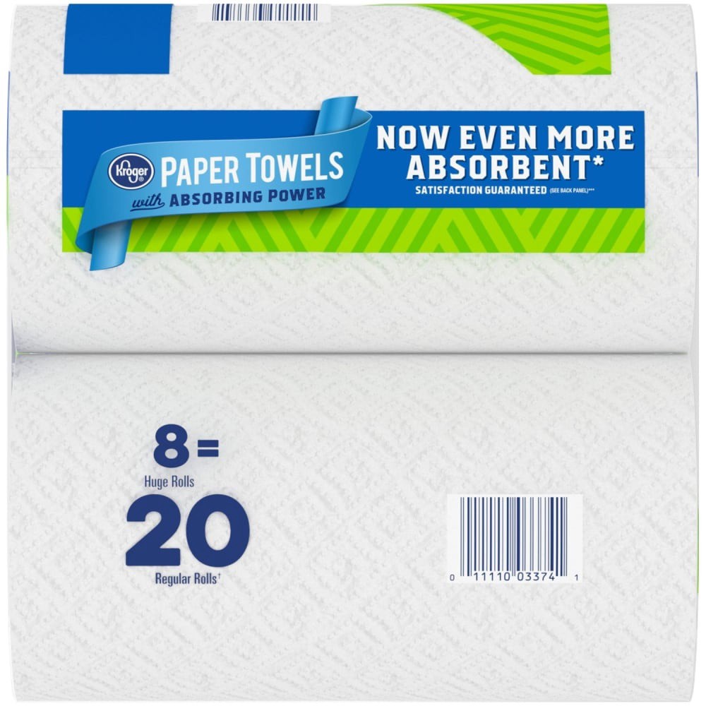 slide 3 of 4, Kroger Select-A-Sheet Paper Towels, 8 ct