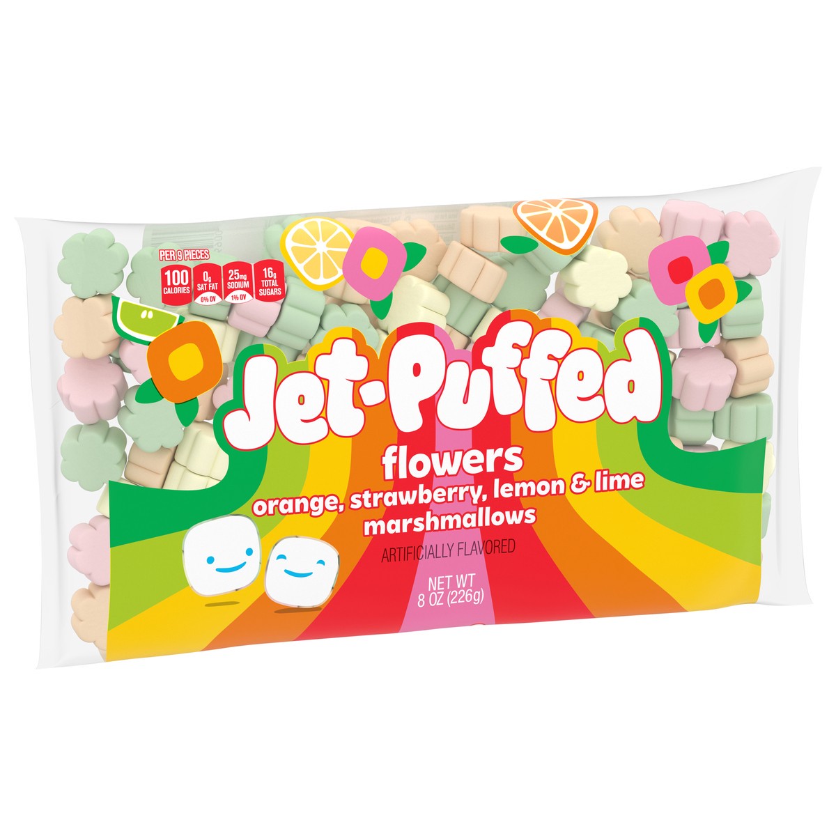 slide 3 of 15, Jet-Puffed Flowers Marshmallows, 8 oz Bag, 8 oz