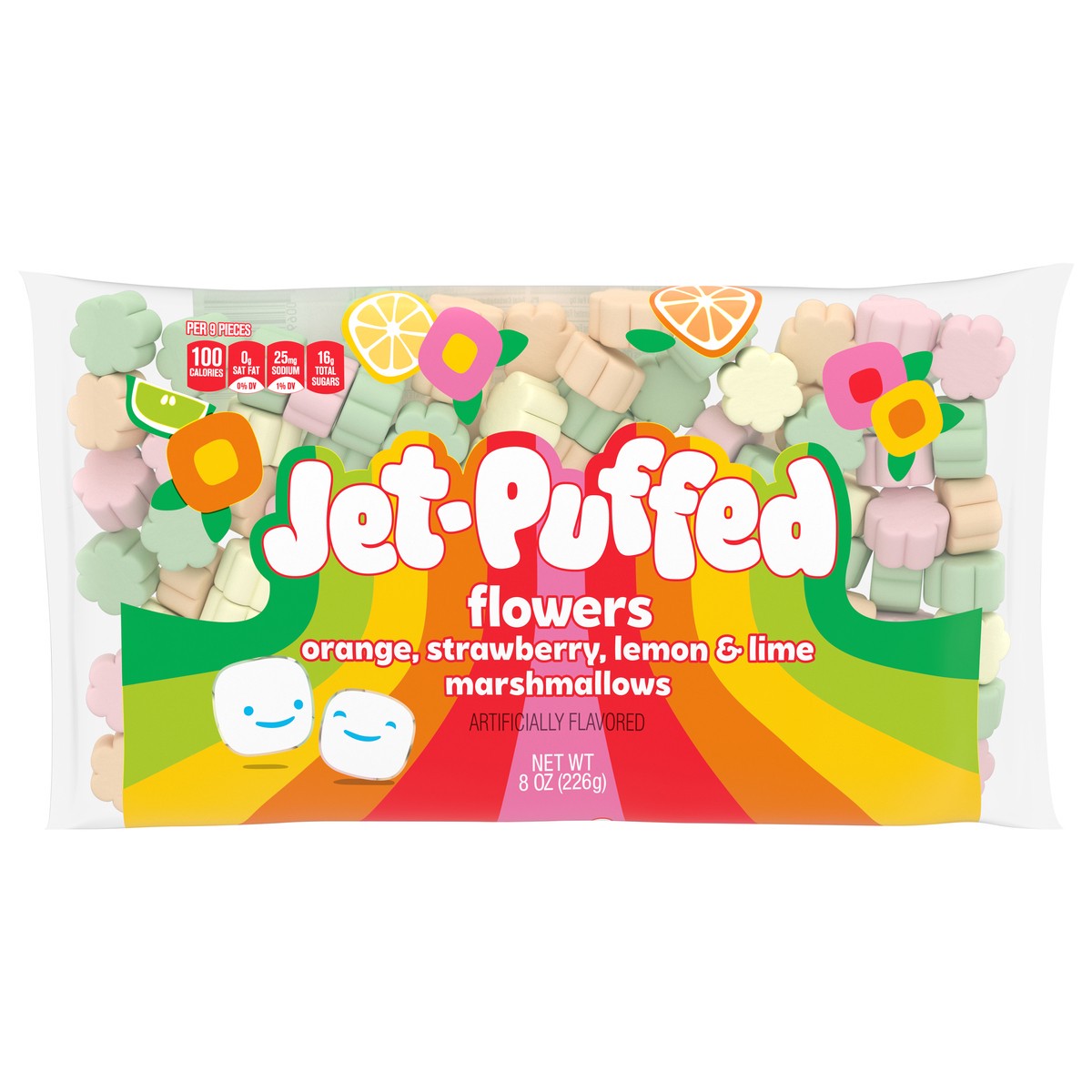 slide 12 of 15, Jet-Puffed Flowers Marshmallows, 8 oz Bag, 8 oz
