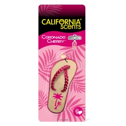 California Scents Hanging Paper Air Freshener - Coronado Cherry