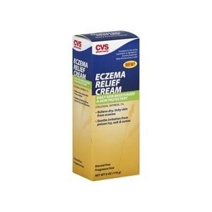 slide 1 of 1, CVS Pharmacy Eczema Relief Cream, 6 oz; 170 gram