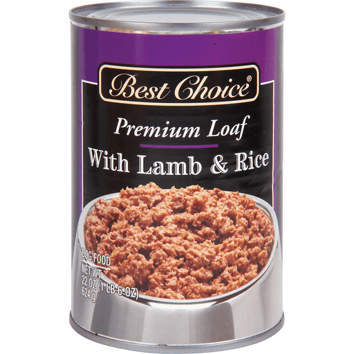 slide 1 of 1, Best Choice Canned Dog Food With Lamb & Rice, 22 oz