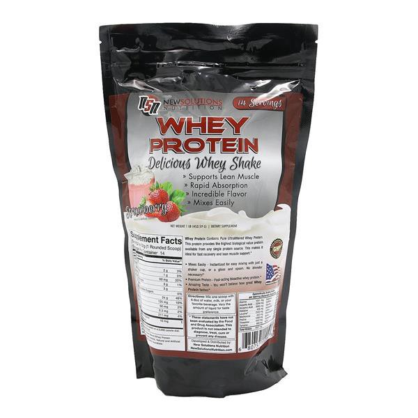 slide 1 of 1, Nsn Strawberry Whey Protein, 1 ct