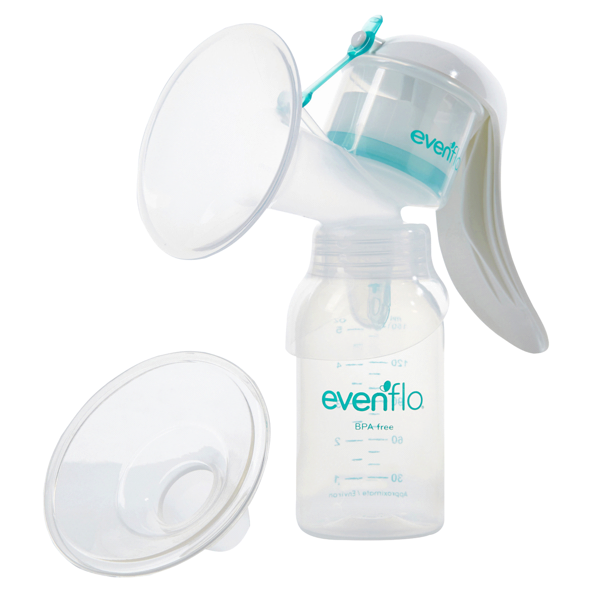 slide 2 of 5, Evenflo Breastfeeding Manual Breast Pump, 1 ct