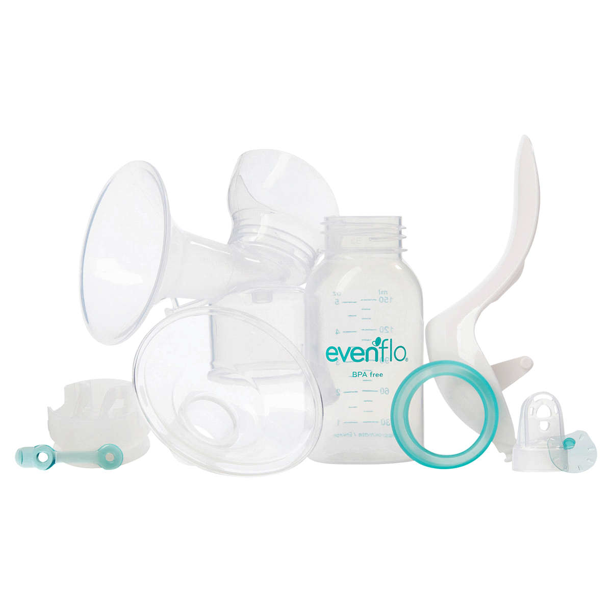 slide 4 of 5, Evenflo Breastfeeding Manual Breast Pump, 1 ct