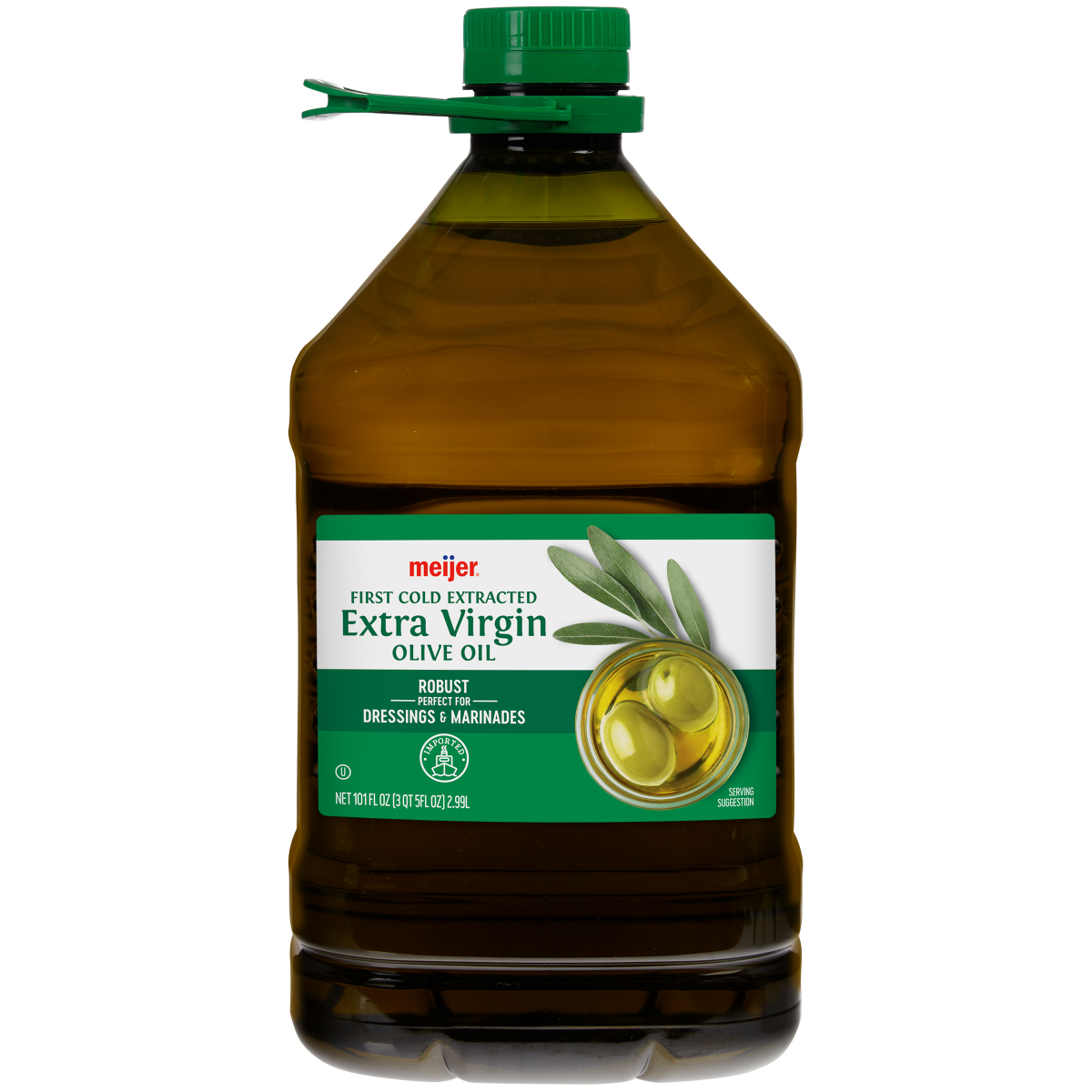 slide 1 of 2, Meijer Extra Virgin Olive Oil, 101 oz