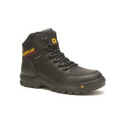 Caterpillar CAT RESORPTION WATERPROOF COMPOSITE TOE WORK BOOT, BLACK, 9.5 WIDE