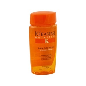 slide 1 of 1, Kérastase Nutritive Bain Oleo-Relax Nutri-Huile + Anti-Frizz Smoothing Shampoo, 8.5 fl oz; 250 ml