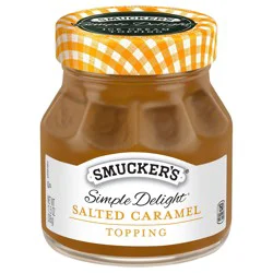 Smucker's Simple Delight Salted Caramel Topping, 11.5 Ounces