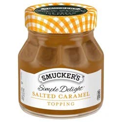 Smucker's Simple Delight Salted Caramel Topping, 11.5 Ounces