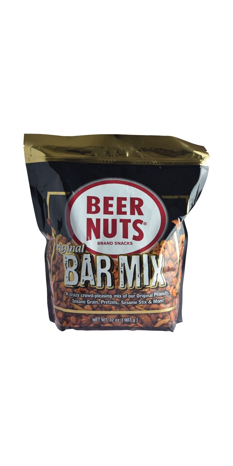 slide 1 of 1, BEER NUTS Beernut Bar Mix, 32 oz