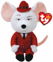Ty Beanie Babies Mike Plush - White/Red/Black
