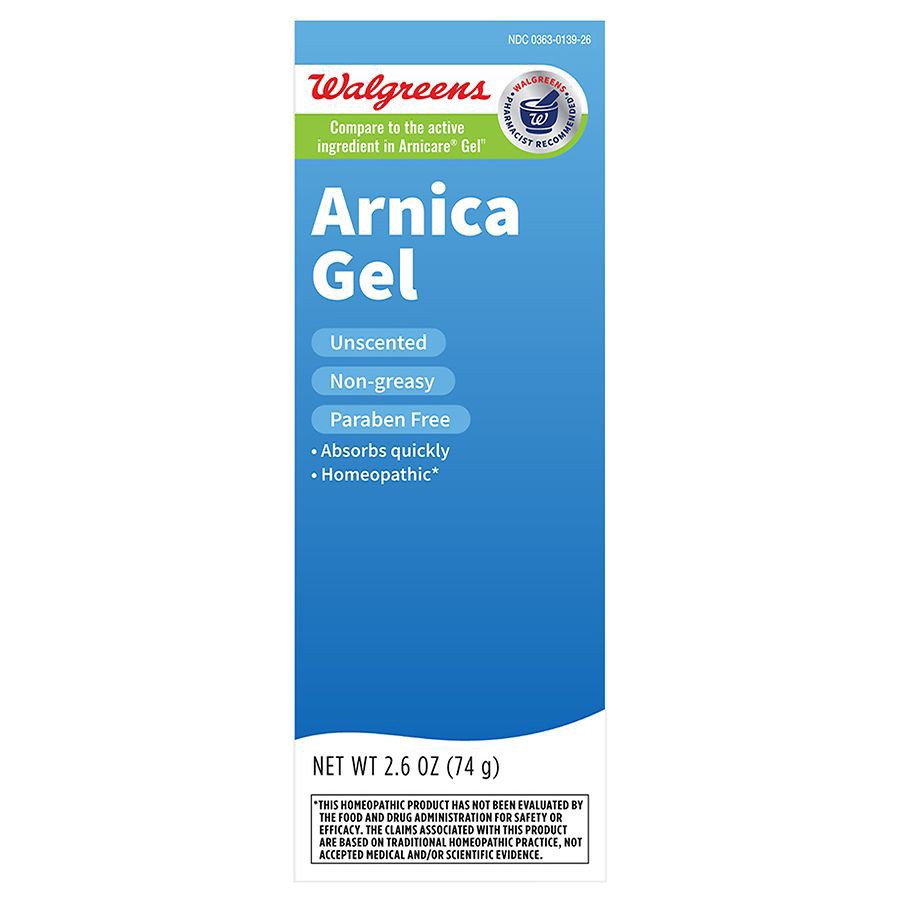 slide 1 of 3, Walgreens Arnica Gel, 2.6 oz