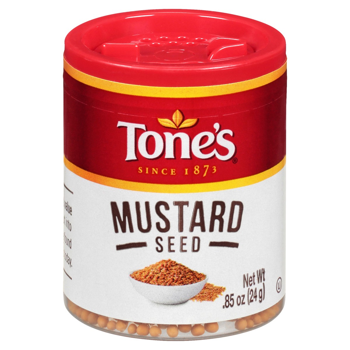 slide 1 of 2, Tone's Mustard Seed, 0.85 oz