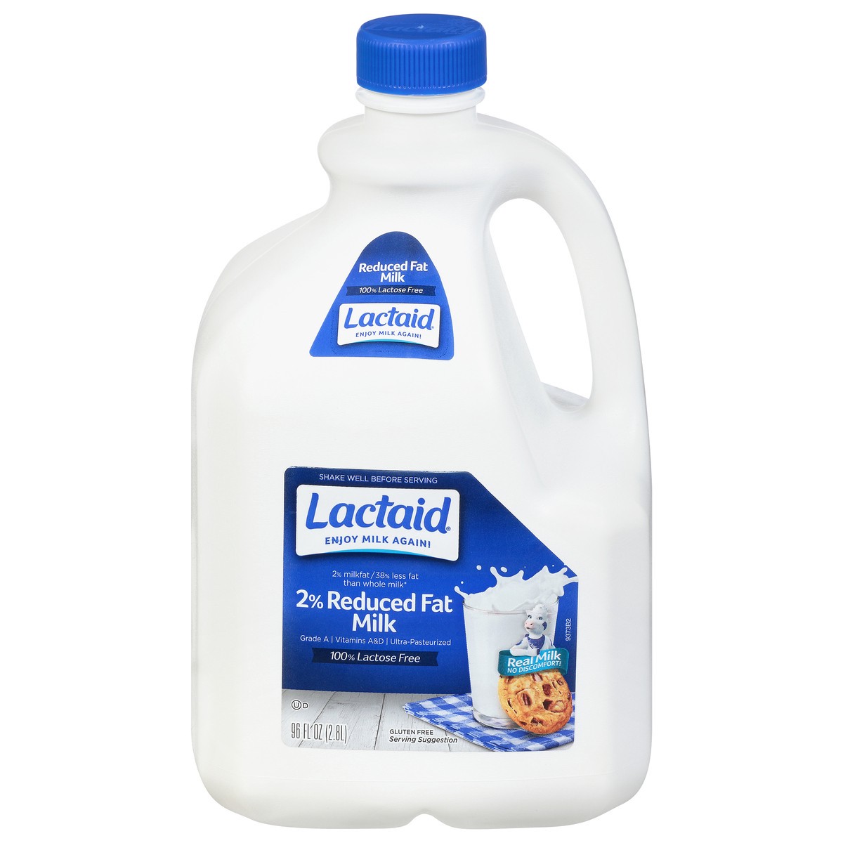slide 1 of 8, Lactaid 2% Reduced Fat Milk (California, 96 oz