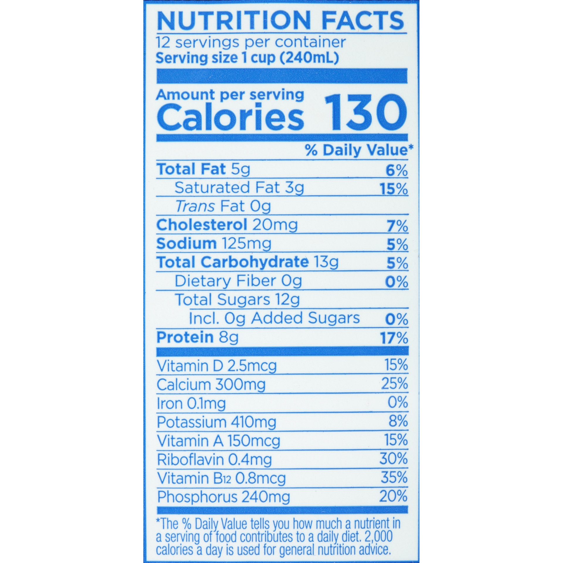 Lactaid Nutrition Facts Label Labels Design Ideas Images And | My XXX ...