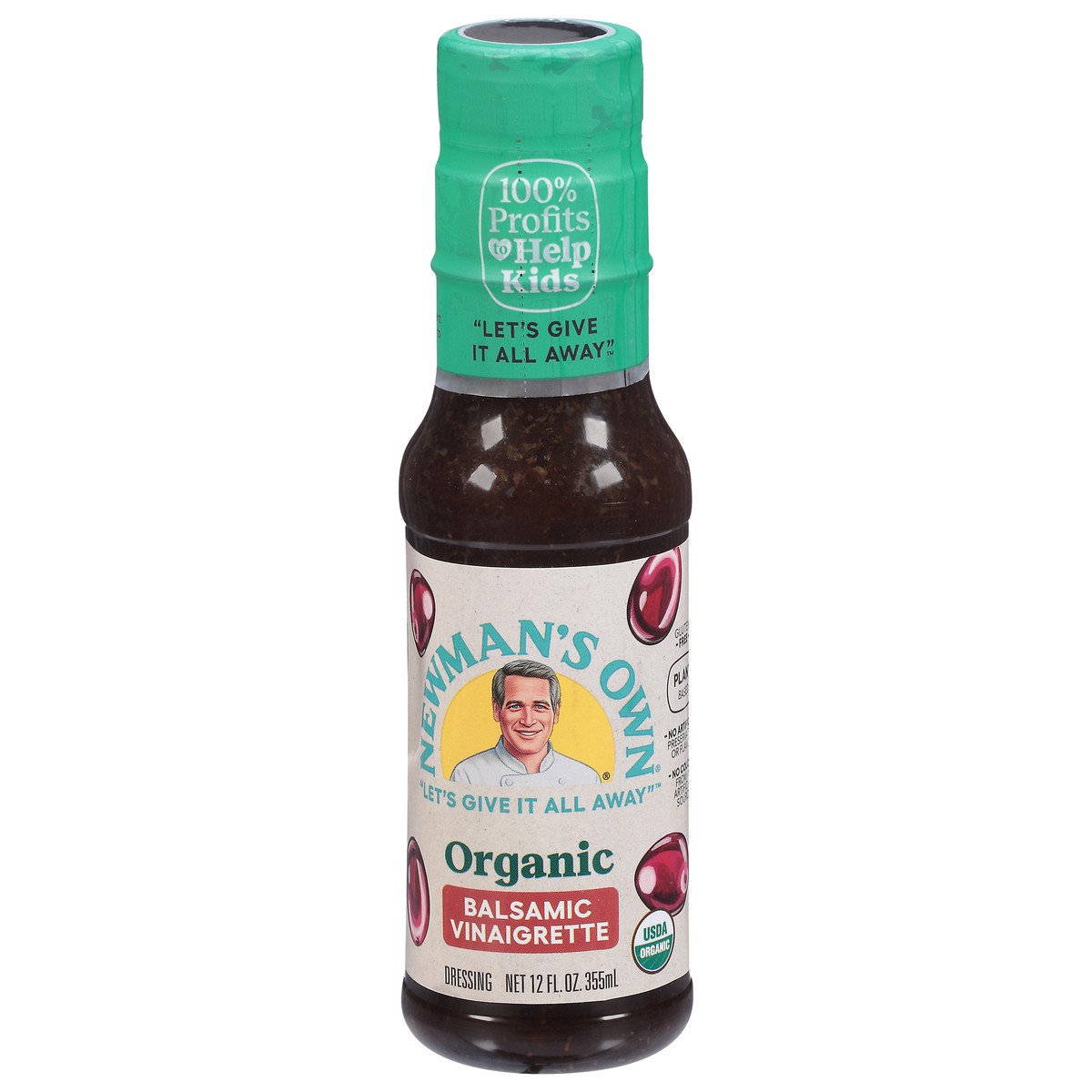 slide 7 of 9, Newman's Own Organic Balsamic Vinaigrette Dressing 12 fl oz, 12 fl oz