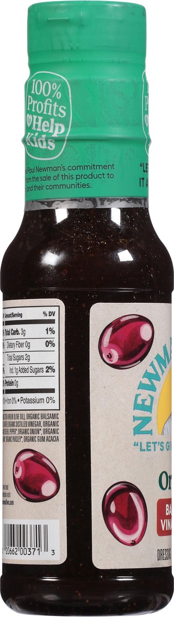 slide 6 of 9, Newman's Own Organic Balsamic Vinaigrette Dressing 12 fl oz, 12 fl oz