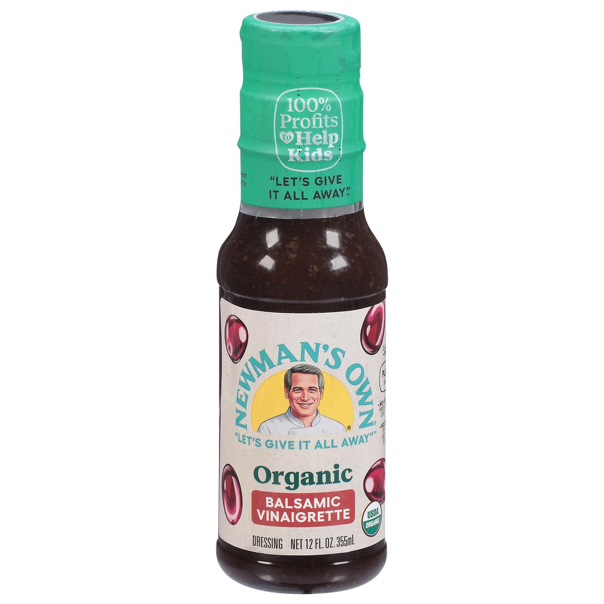 slide 1 of 9, Newman's Own Organic Balsamic Vinaigrette Dressing 12 fl oz, 12 fl oz