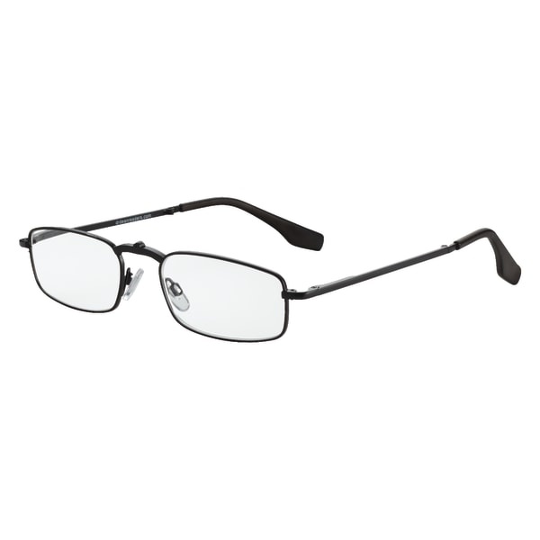 slide 1 of 4, Dr. Dean Edell Folder Reading Glasses, Black, +1.25, 1 ct