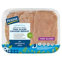 PERDUE Fresh Thin Sliced Boneless Skinless Chicken Breast - 1.00 LB
