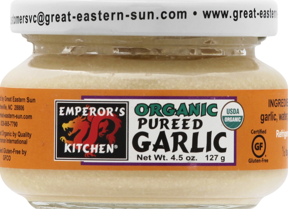 slide 6 of 9, Emperors Kitchen Organic Minced Garli, 4.5 oz