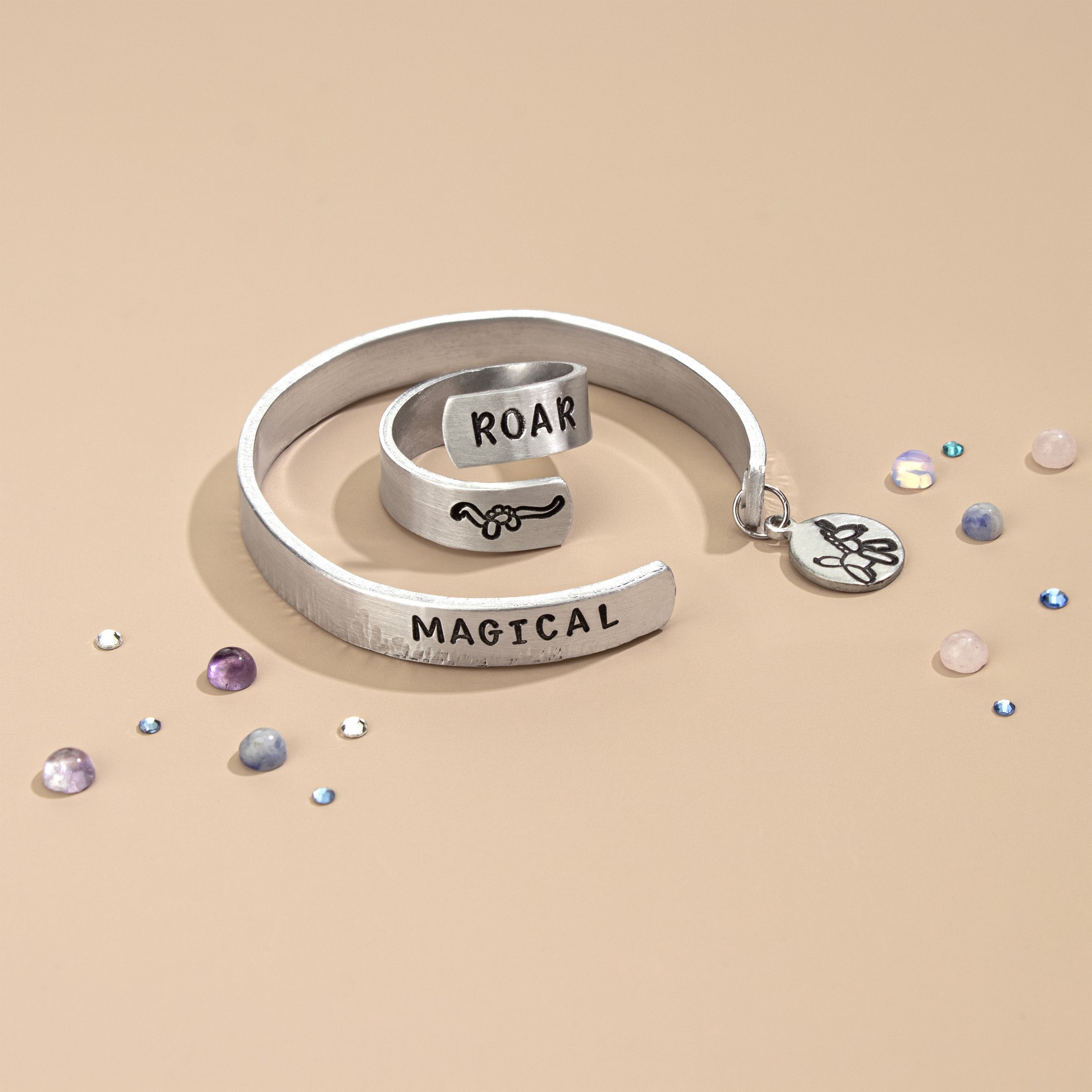 slide 3 of 5, Impressart 9.5mm Balloon Animals Metal Stamps Pack, 9.5mm