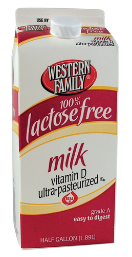 slide 1 of 1, Western Family 100% Lactose Free Milk, 64 oz