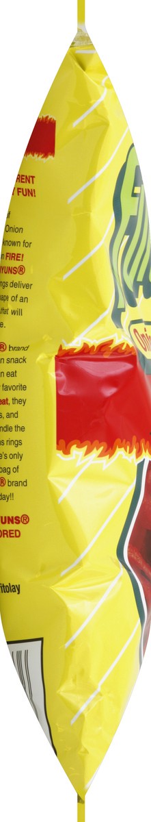 slide 5 of 6, Funyuns Flamin' Hot Onion Flavored Rings, 2.62 oz