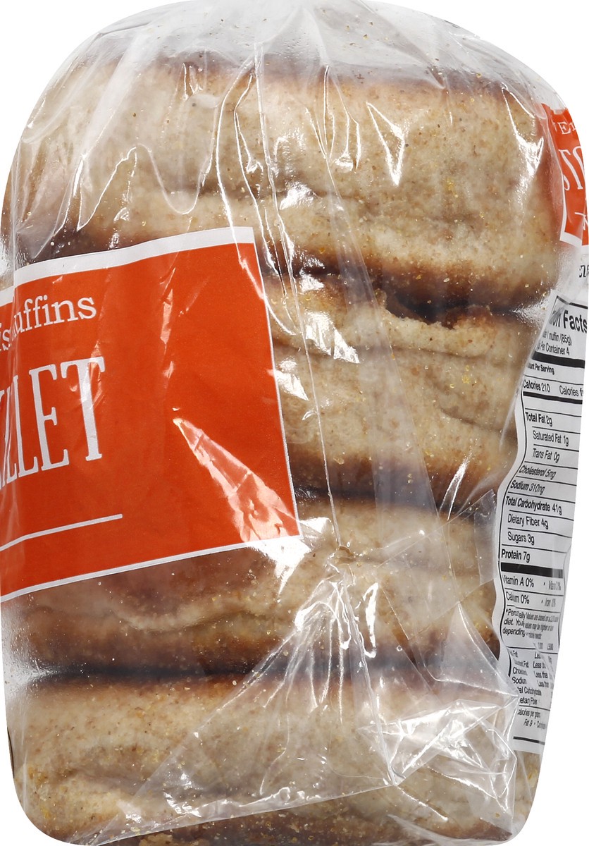 slide 3 of 13, Stone & Skillet Wheat English Muffins, 10 oz
