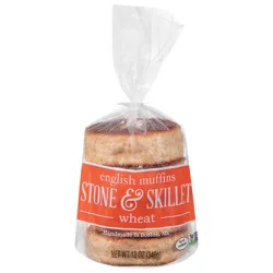 Stone & Skillet Wheat English Muffins