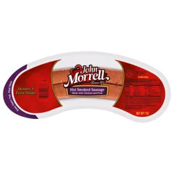 John Morrell Hot Smoked Sausage, 24 oz