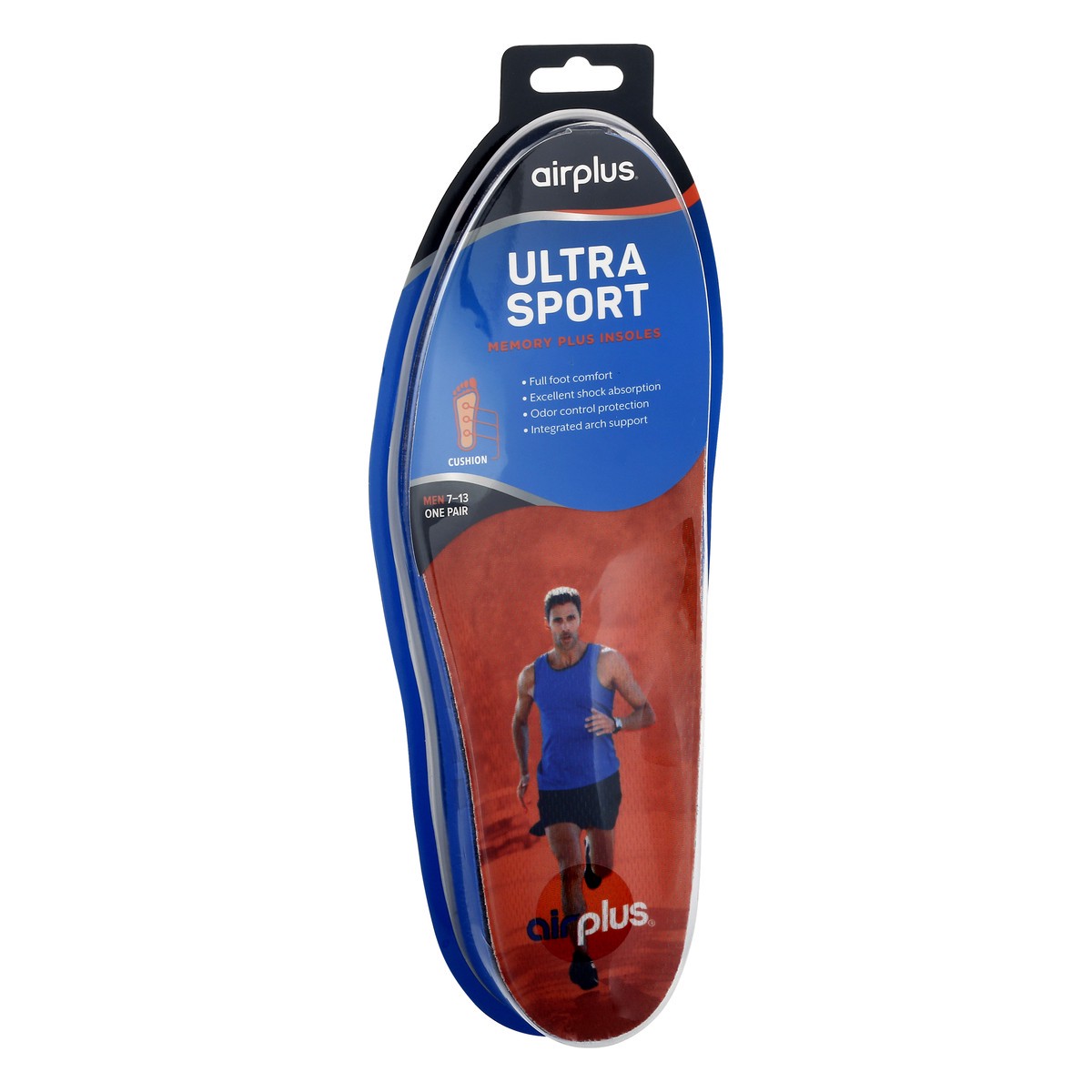 slide 2 of 9, Airplus Ultra Sport Men's Shoe Insole, 1 ct