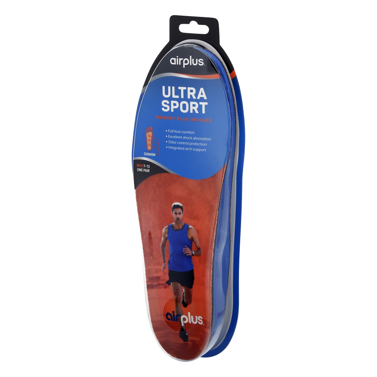 slide 3 of 9, Airplus Ultra Sport Men's Shoe Insole, 1 ct