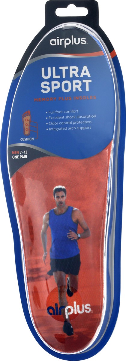 slide 6 of 9, Airplus Ultra Sport Men's Shoe Insole, 1 ct